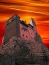 Dracula`s Castle from Transylvania